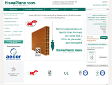 Tablet Screenshot of hispaplano.com
